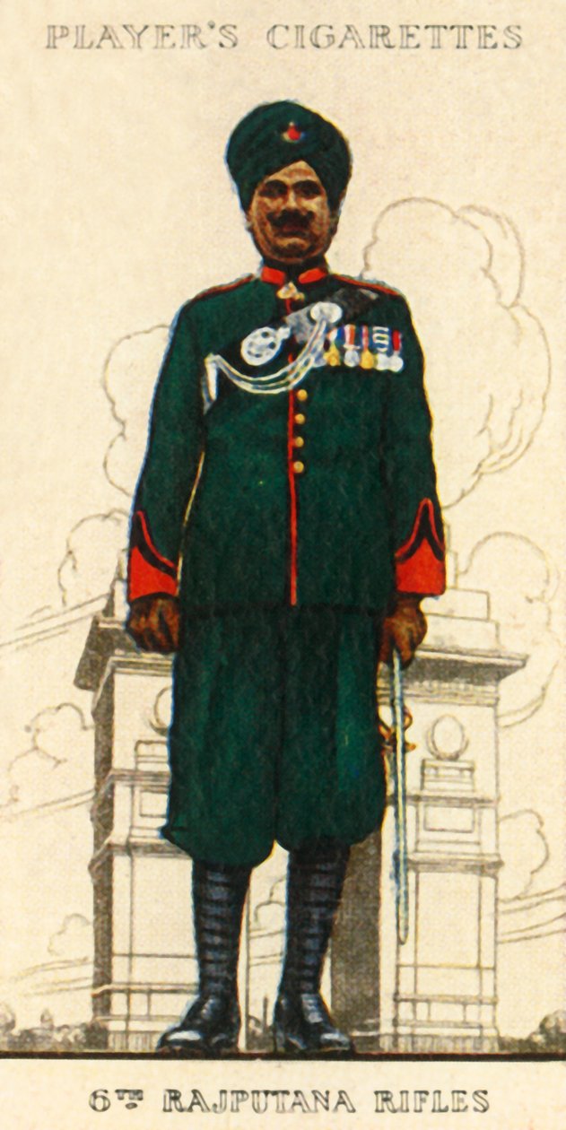 6th Rajputana Rifles by Unbekannt
