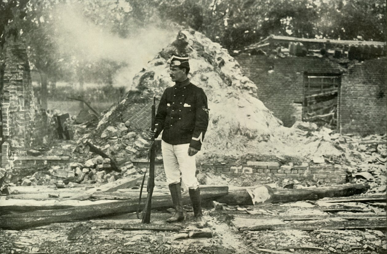 A Belgian Outpost, 1919 by Unbekannt