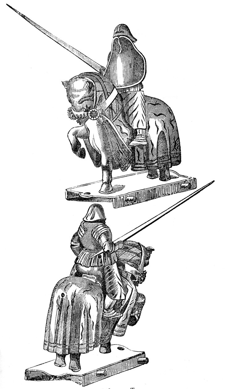 A Jousting Toy by Unbekannt