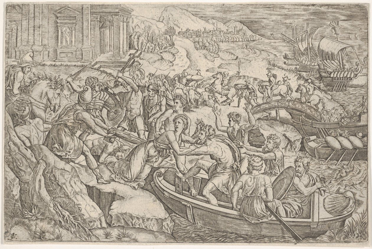 Abduction of Helen by Unbekannt
