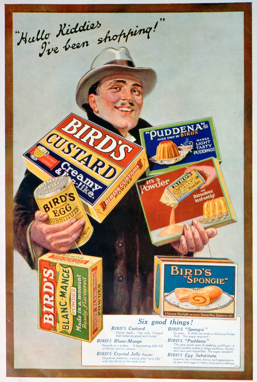 Advert for Birds Foods by Unbekannt