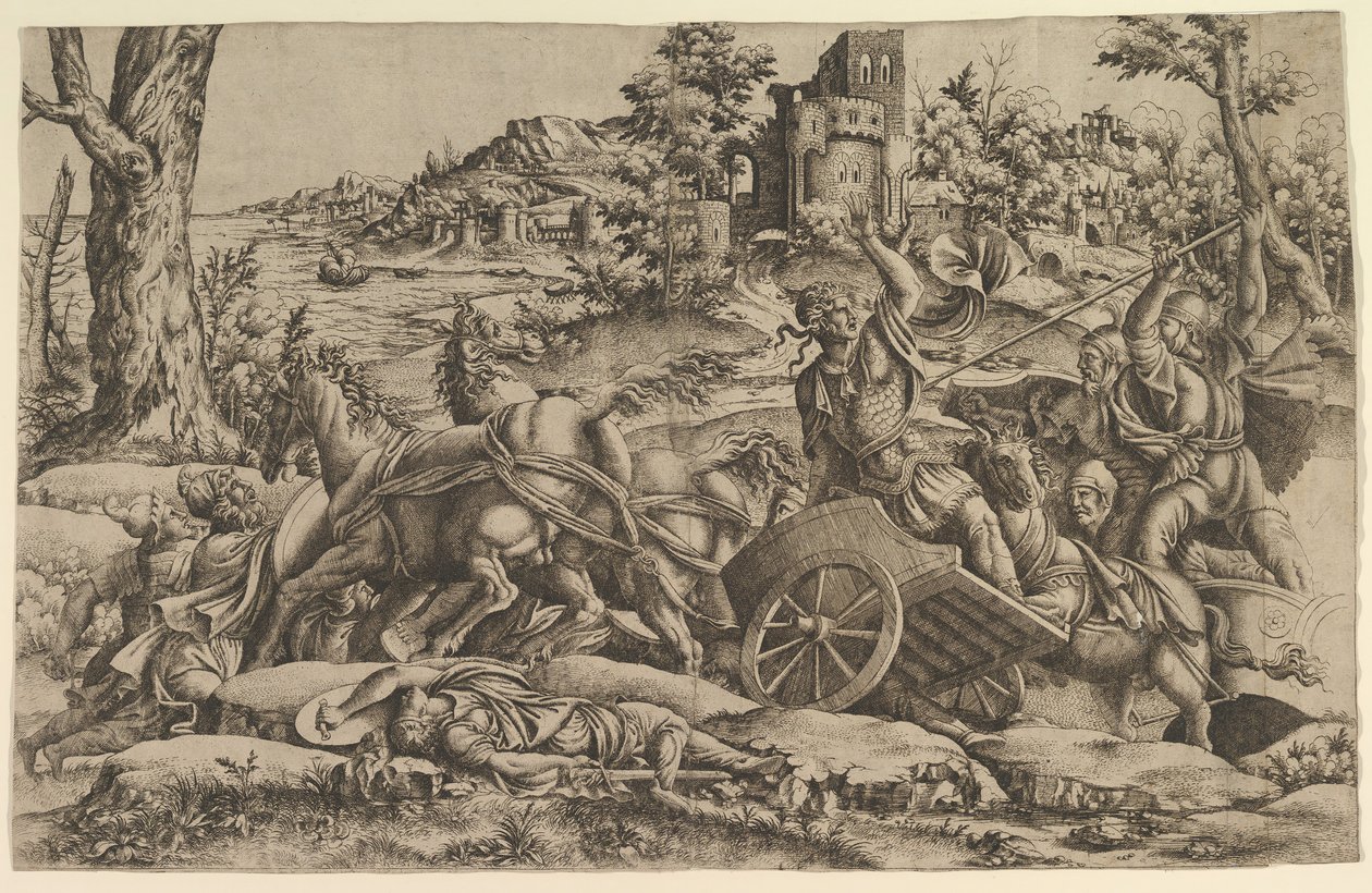 Agamemnon Killing Odios by Unbekannt