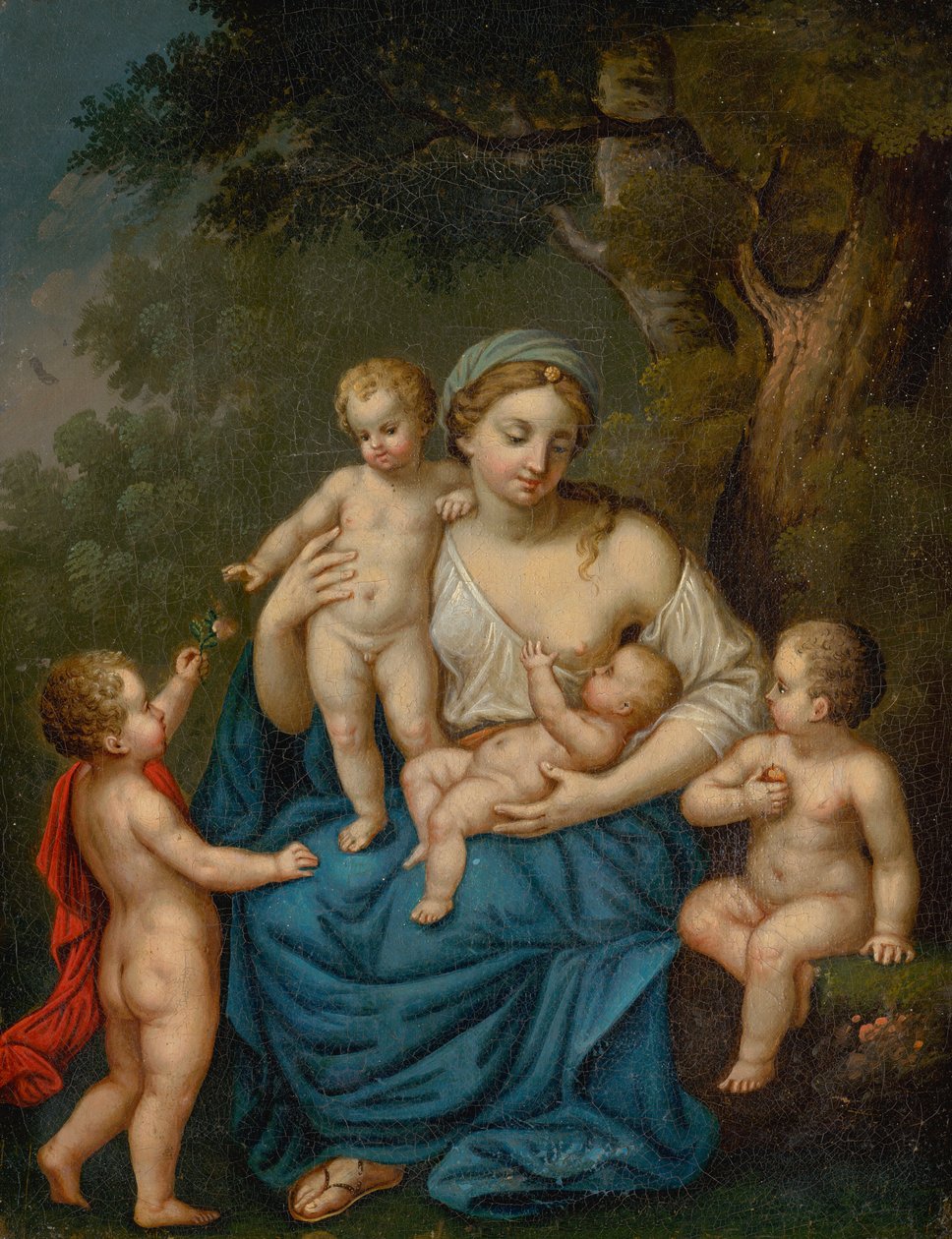 Allegory of Motherhood by Unbekannt