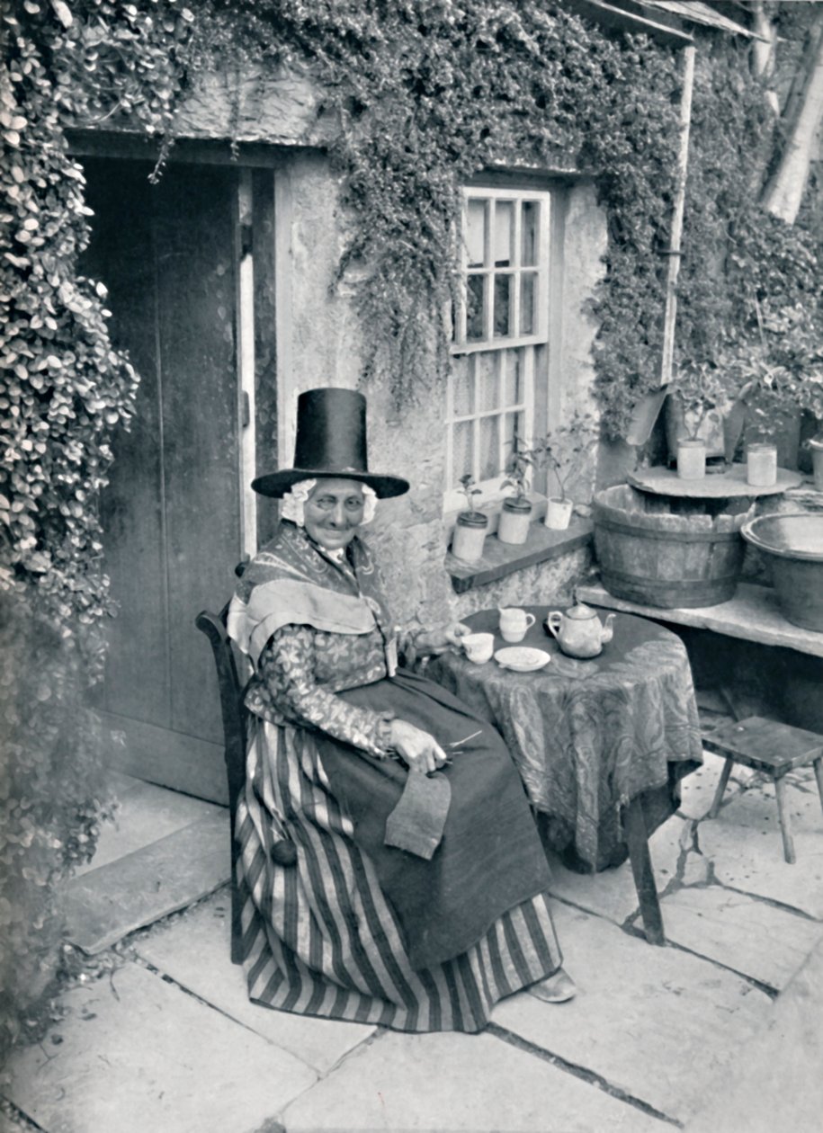 An old Welsh woman by Unbekannt