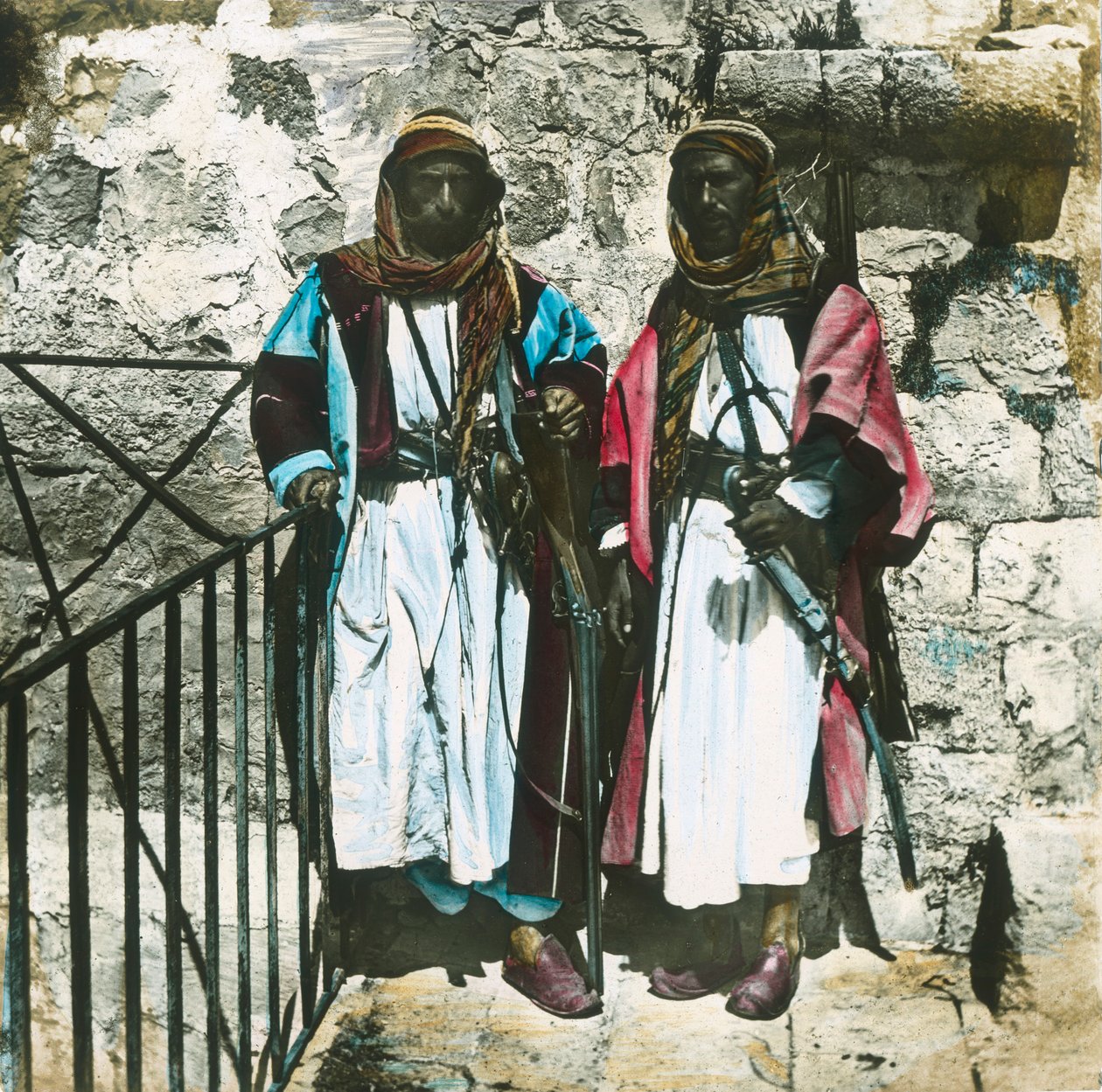 Bedouin Chiefs, Jericho by Unbekannt