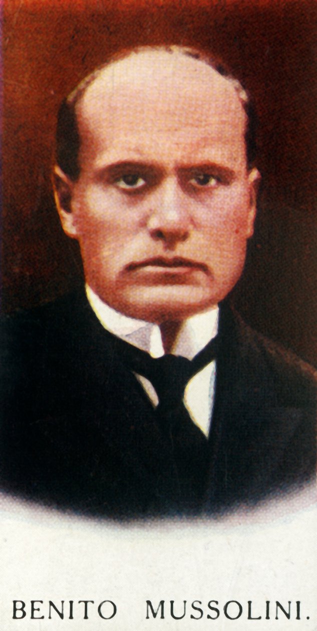 Benito Mussolini, 1927 by Unbekannt