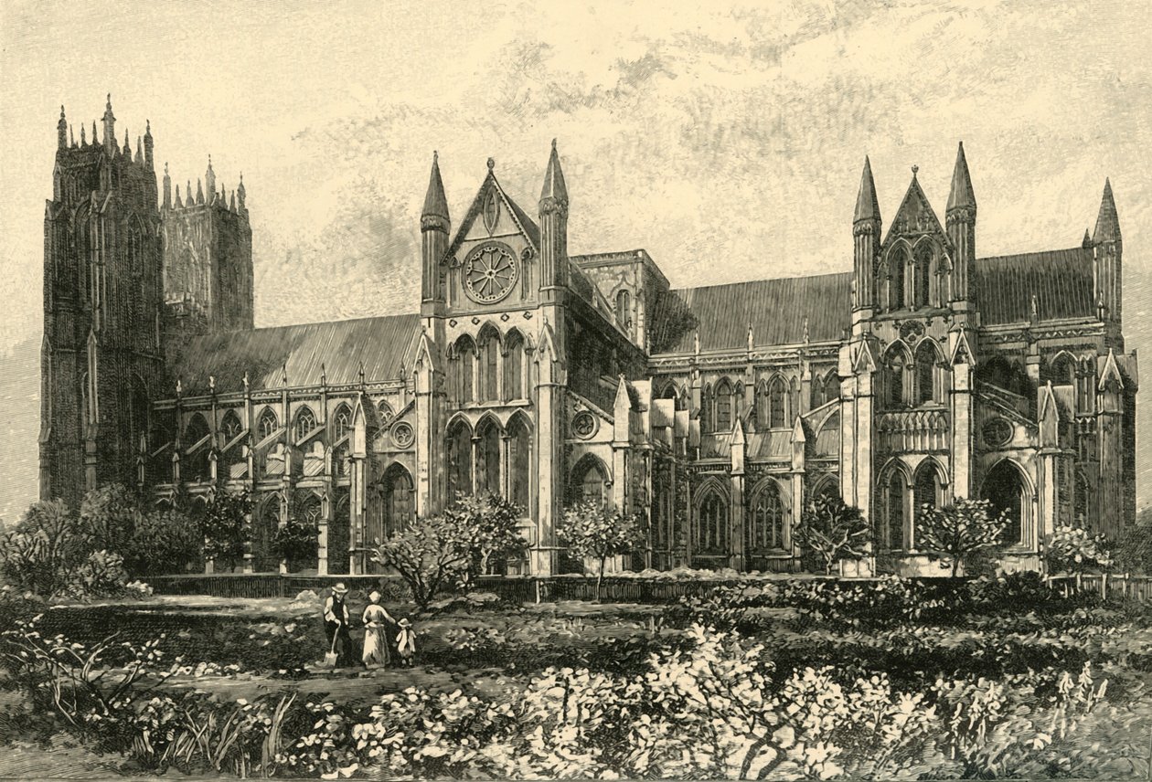 Beverley Minster, 1898 by Unbekannt