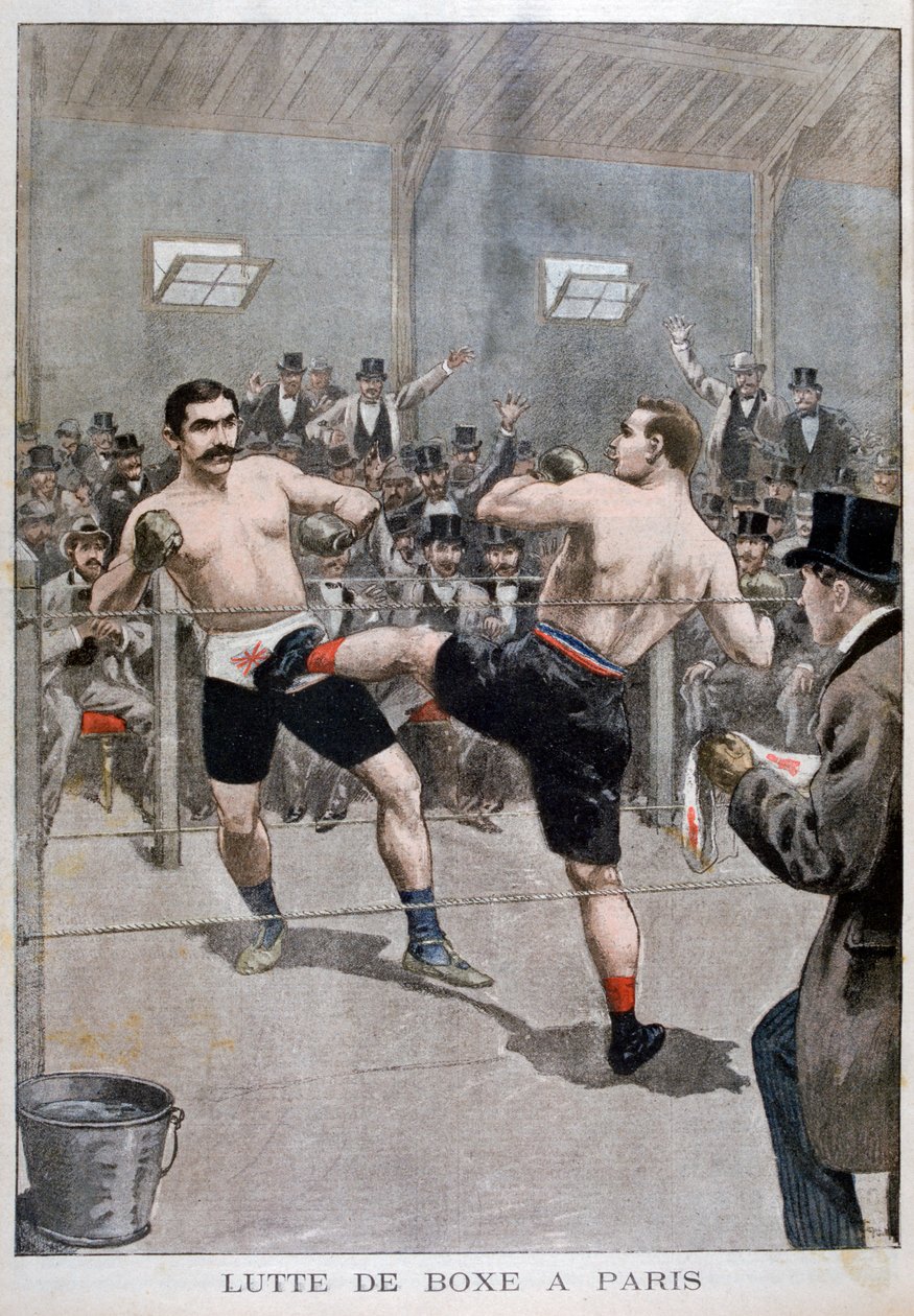 Boxing in Paris by Unbekannt