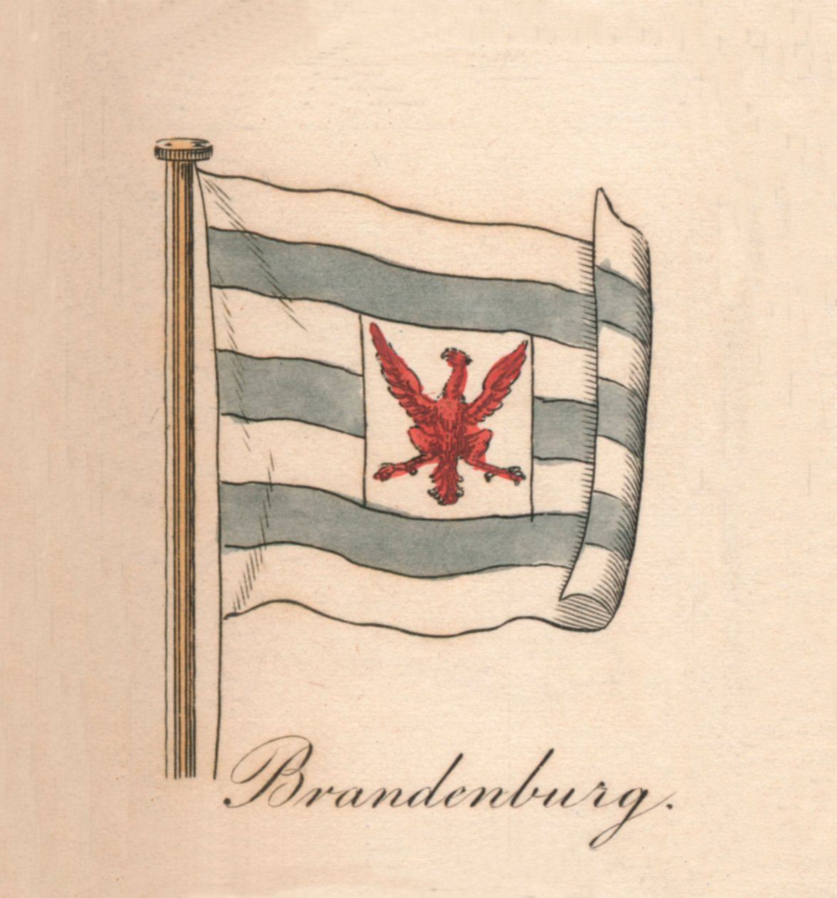 Brandenburg, 1838 by Unbekannt