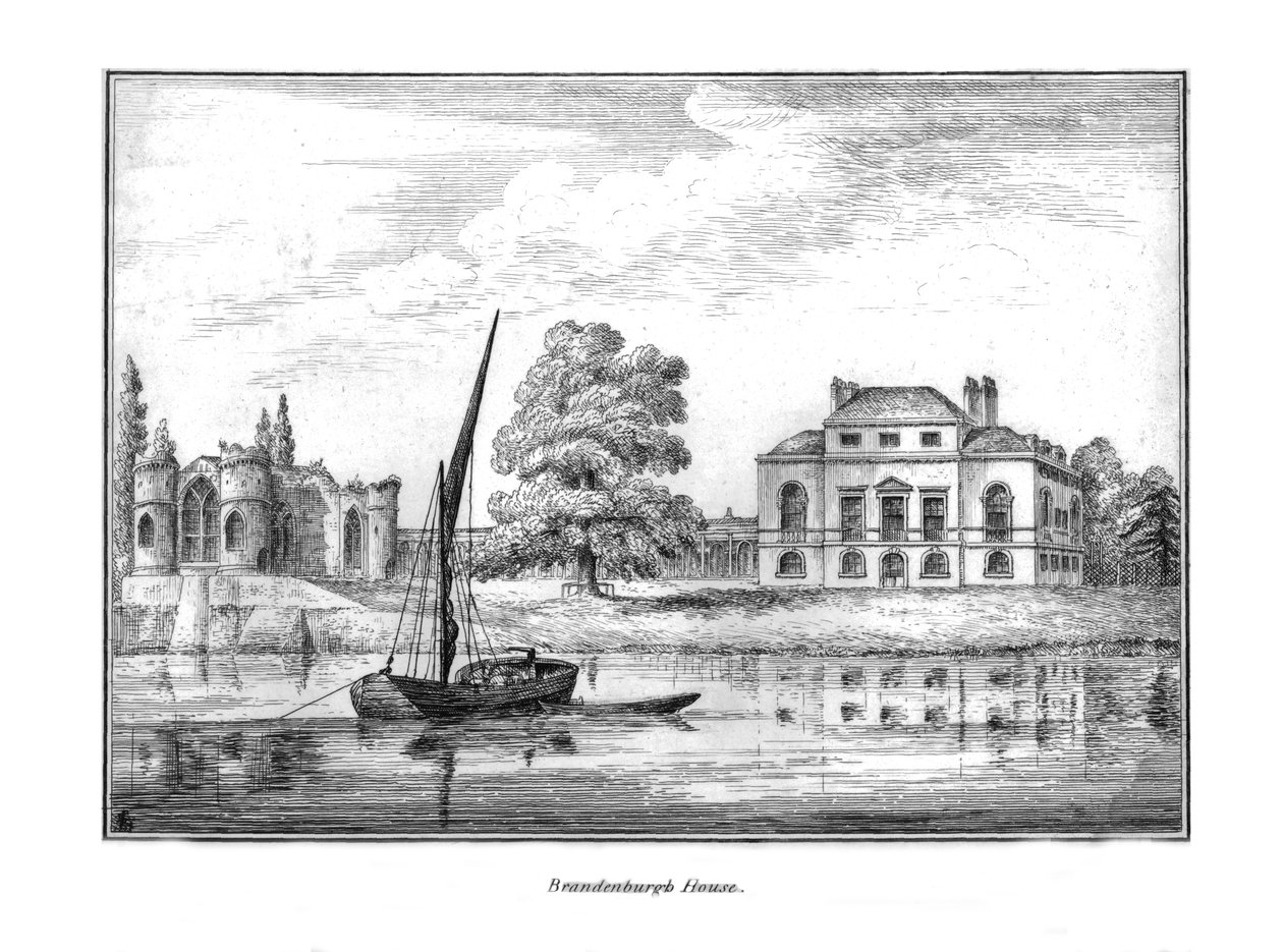 Brandenburgh House, c1790 by Unbekannt