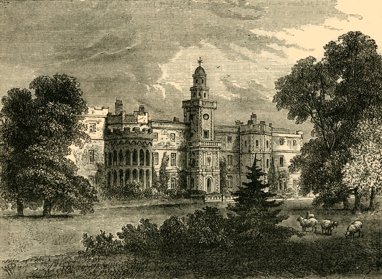 Bruce Castle, c1876 by Unbekannt