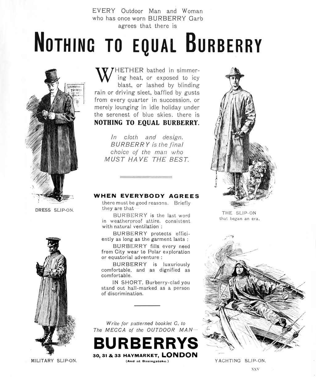 Burberrys, 1909 by Unbekannt