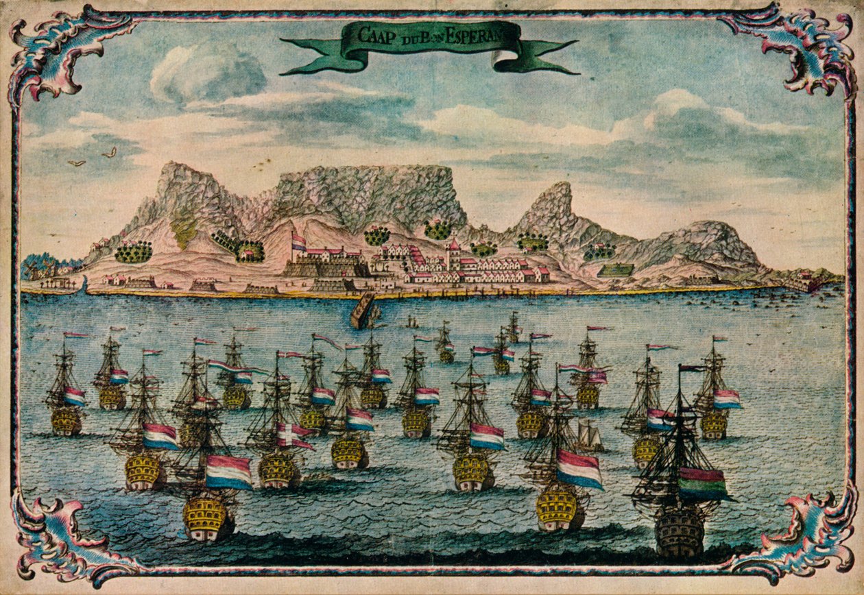 Cape Town, c1680 by Unbekannt