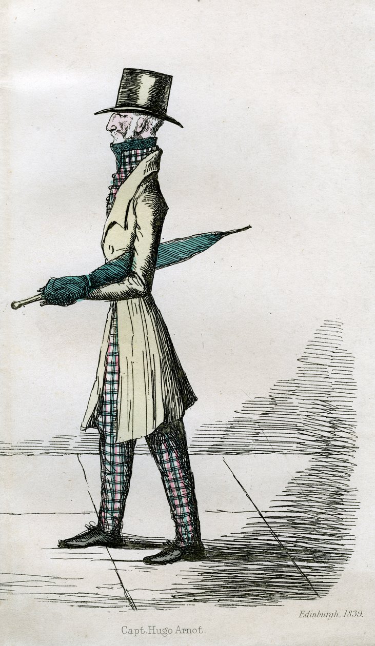 Captain Hugo Arnot, 1839 by Unbekannt