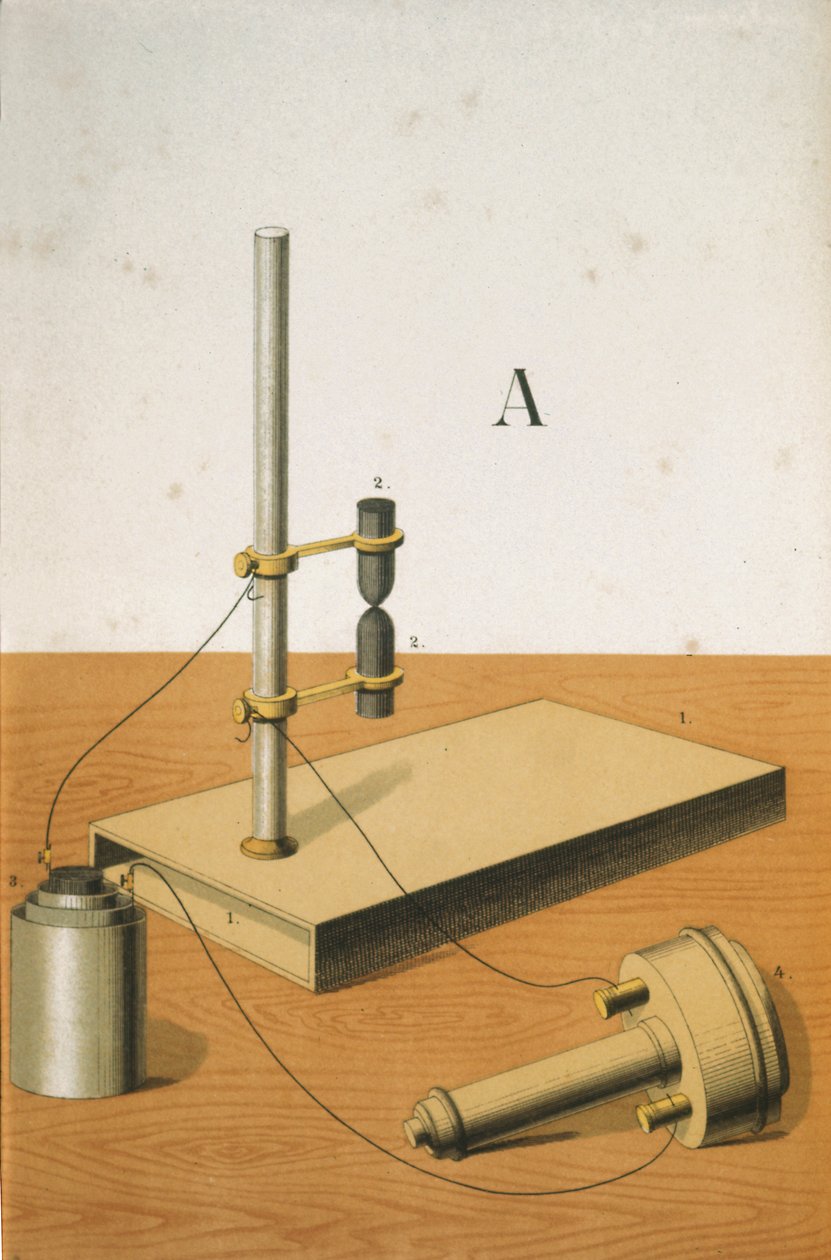 Carbon Microphone, 1882 by Unbekannt