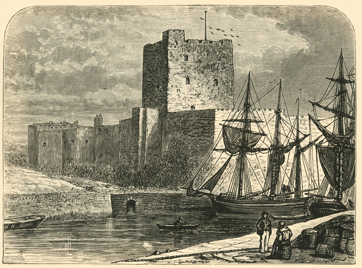 Carrickfergus Castle by Unbekannt