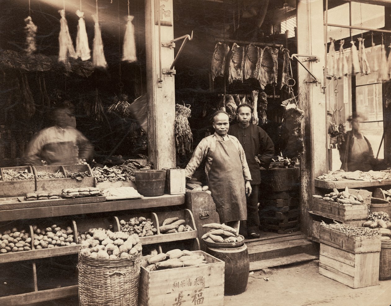 Chinatown Grocery Store by Unbekannt