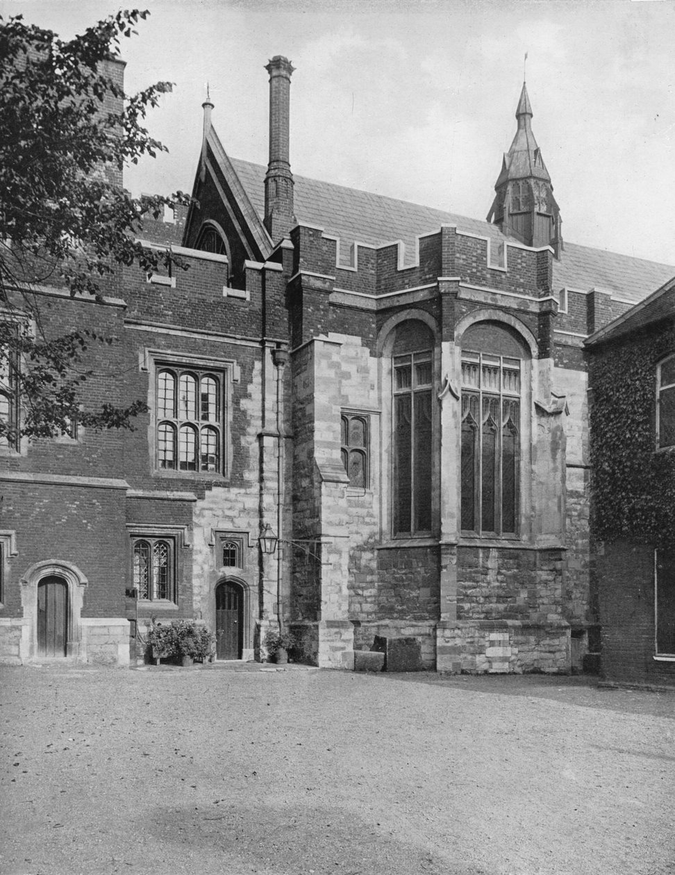 College Hall, from Brewhouse Yard by Unbekannt