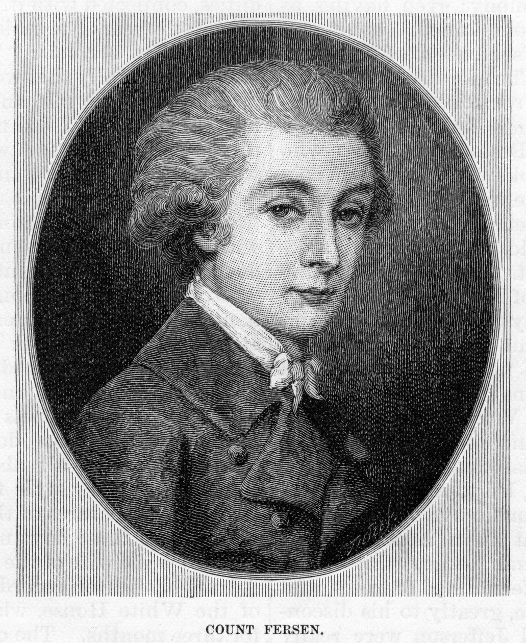Count Fersen by Unbekannt