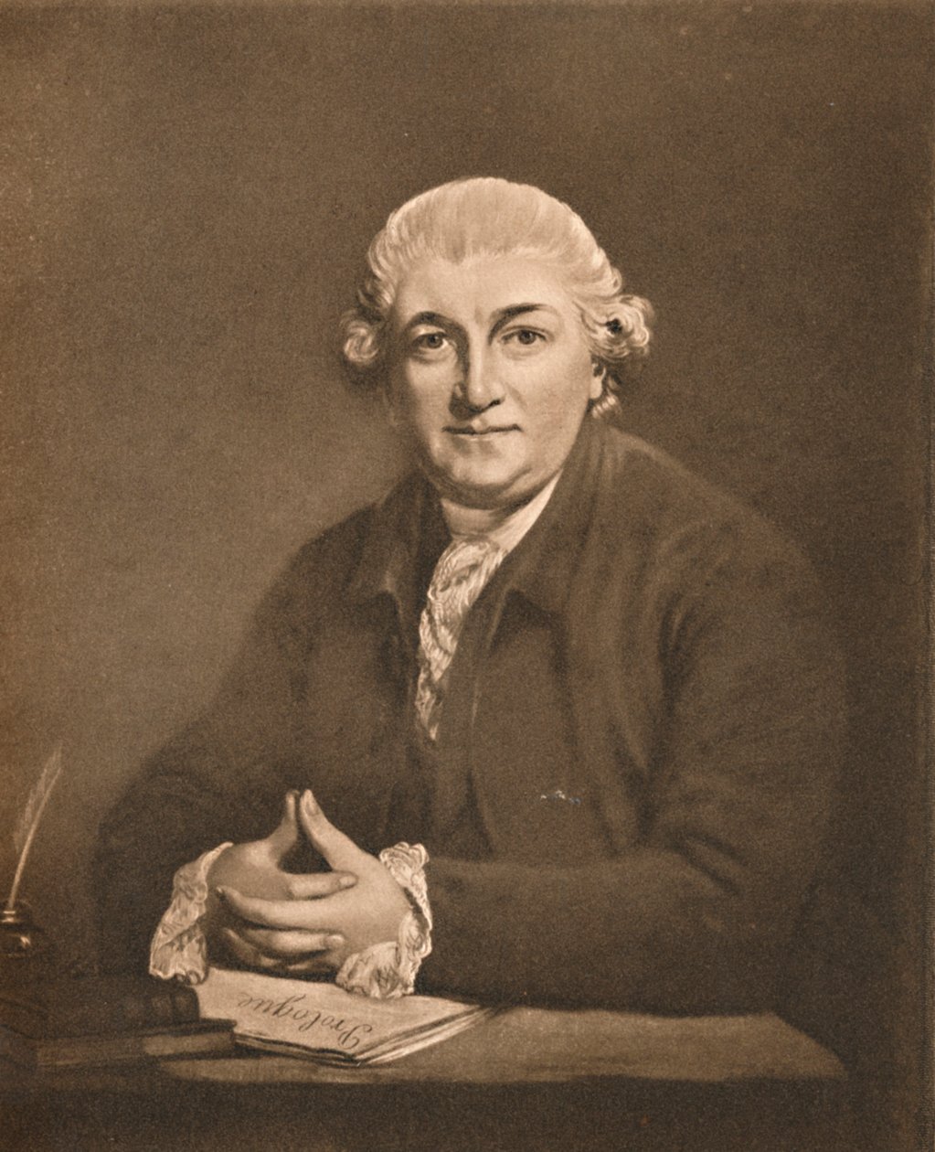 David Garrick by Unbekannt