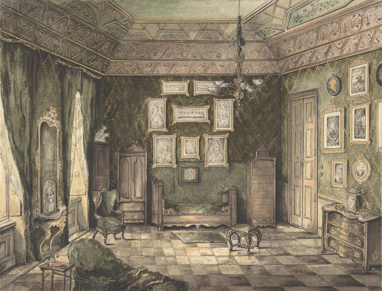 Design for Interior by Unbekannt