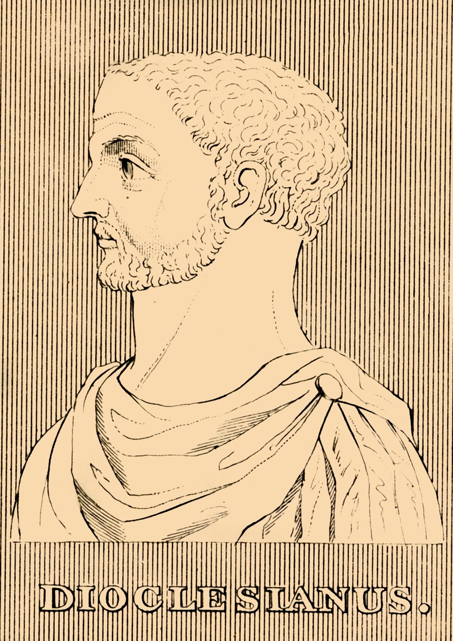 Dioclesianus, 244-311 by Unbekannt