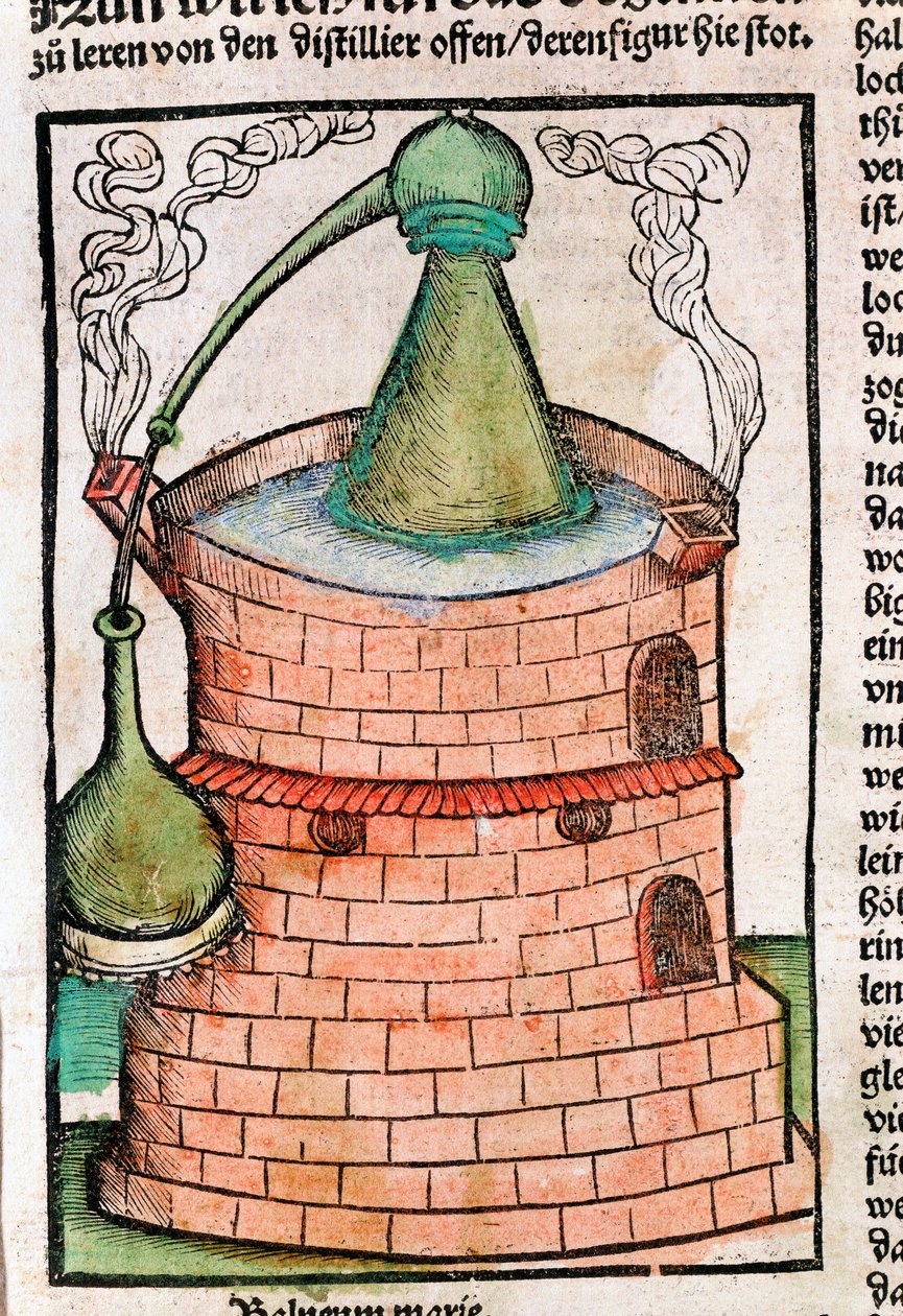 Distillation, 1500 by Unbekannt