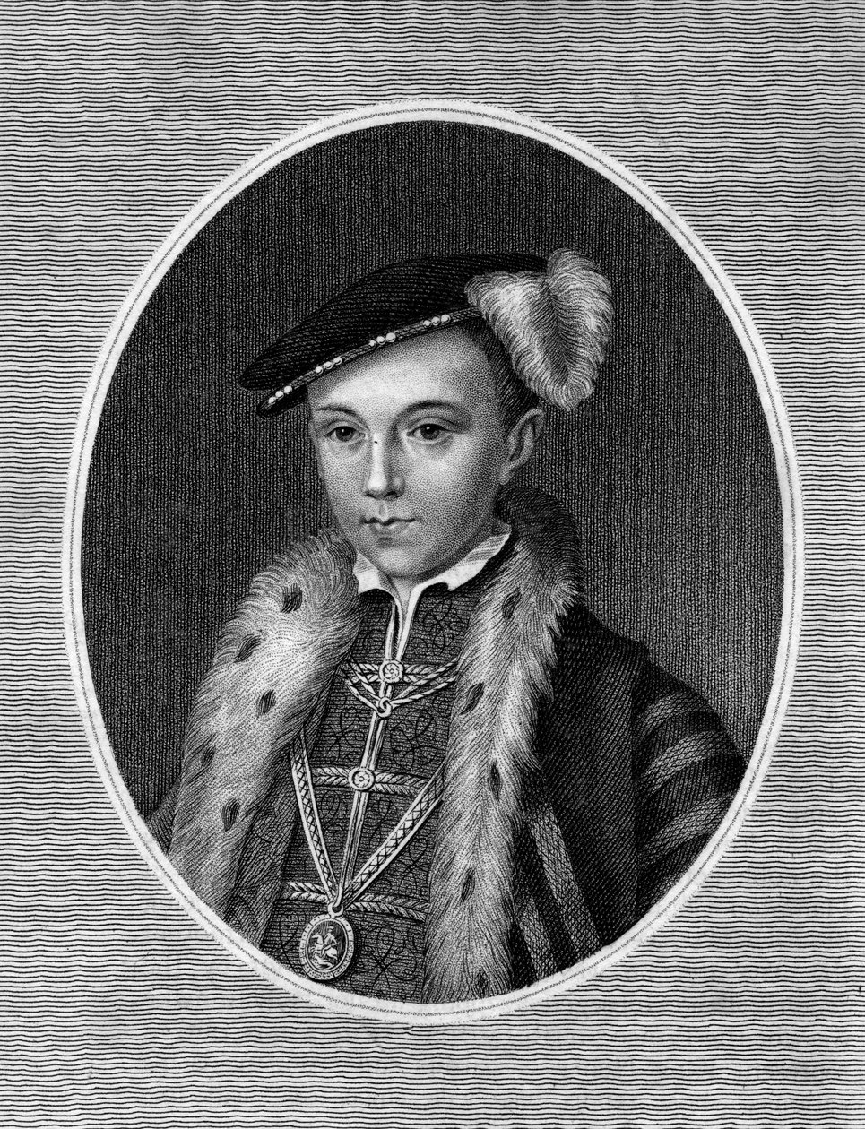 Edward VI, King of England, 19th Century by Unbekannt