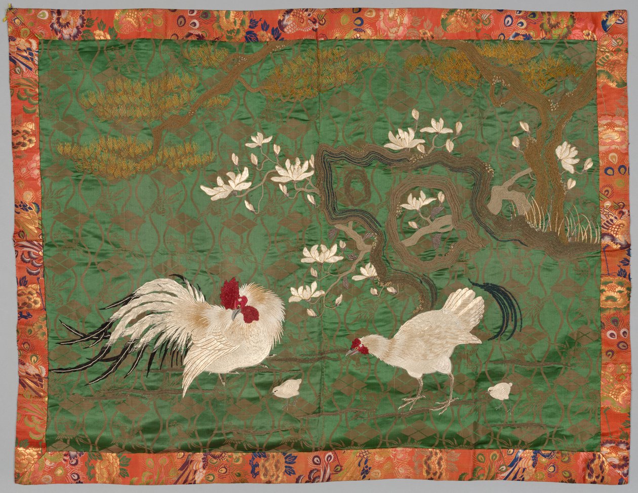 Embroidered Fukusa by Unbekannt