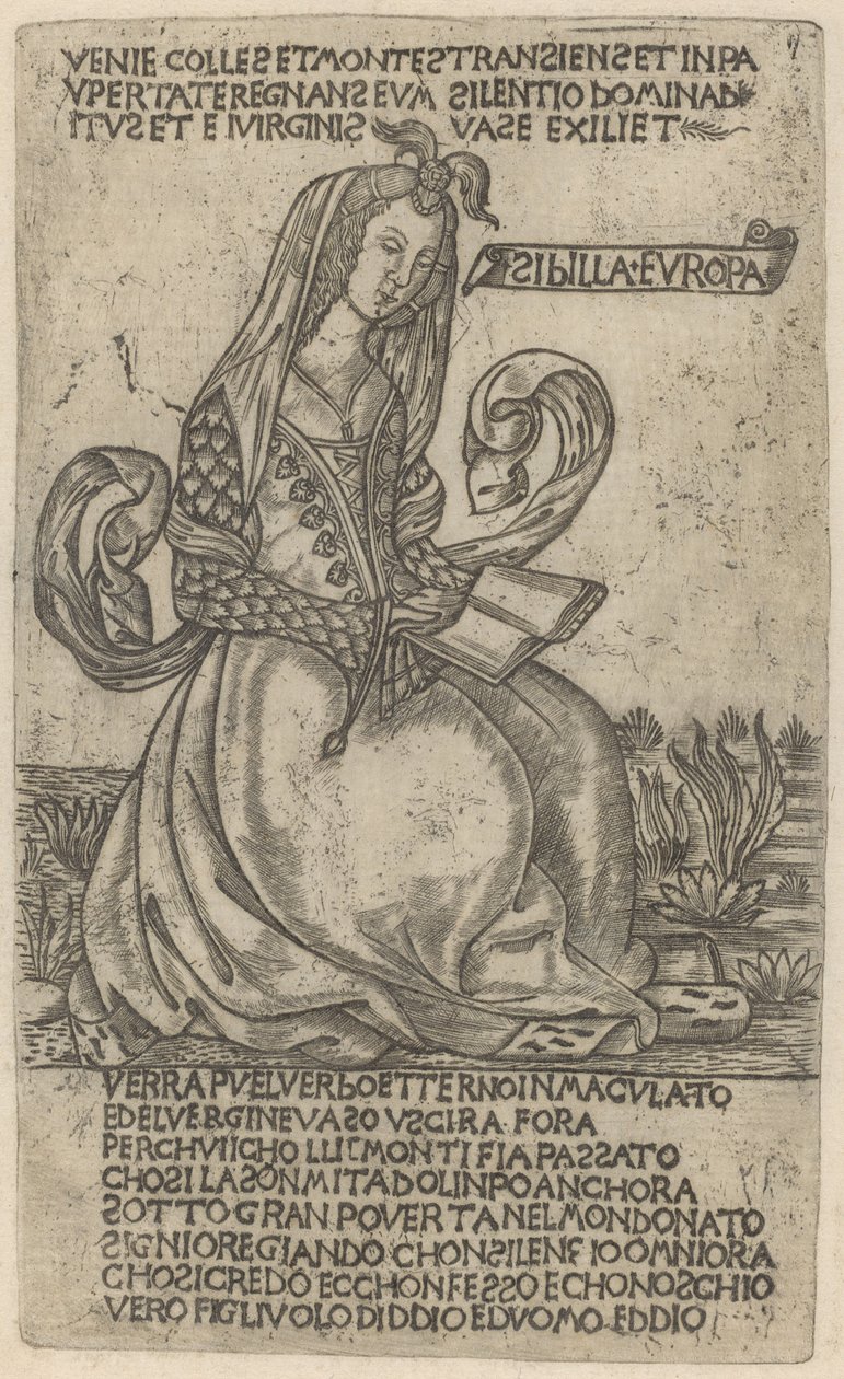 European Sibyl by Unbekannt
