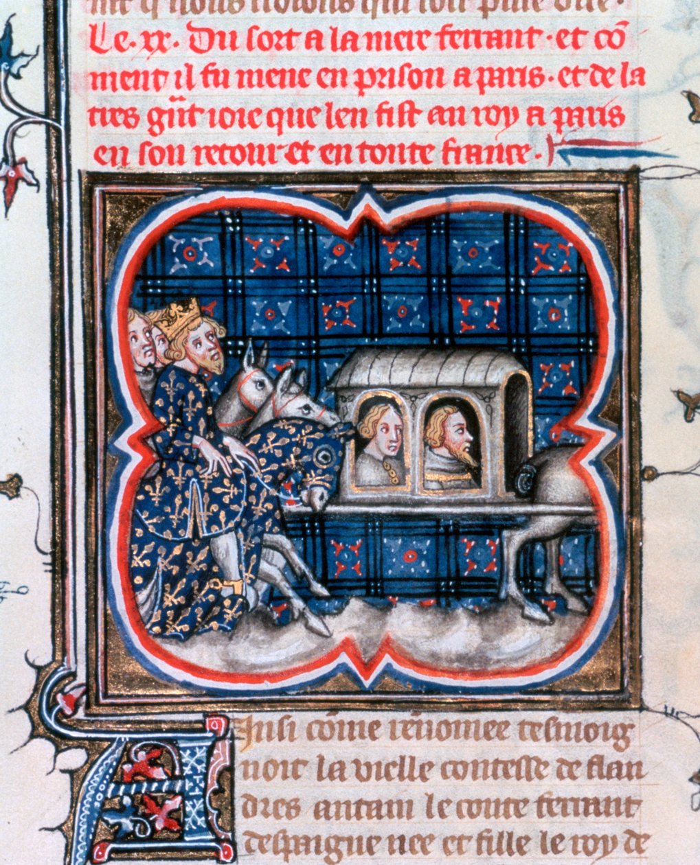 Fernando of Portugal Taken Prisoner by Unbekannt