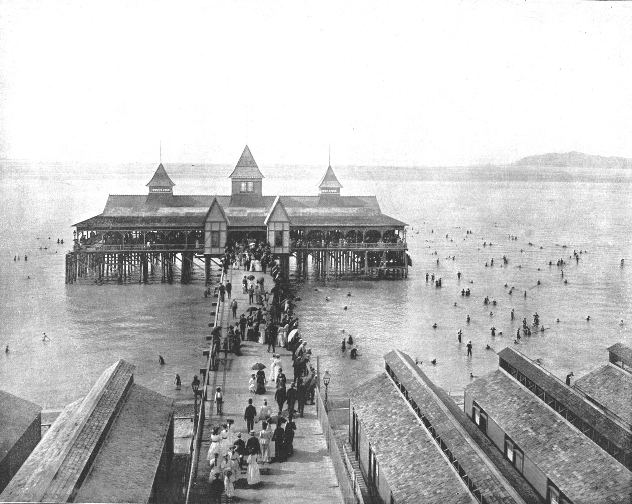 Garfield Beach, Great Salt Lake, Utah, USA, c. 1900 by Unbekannt