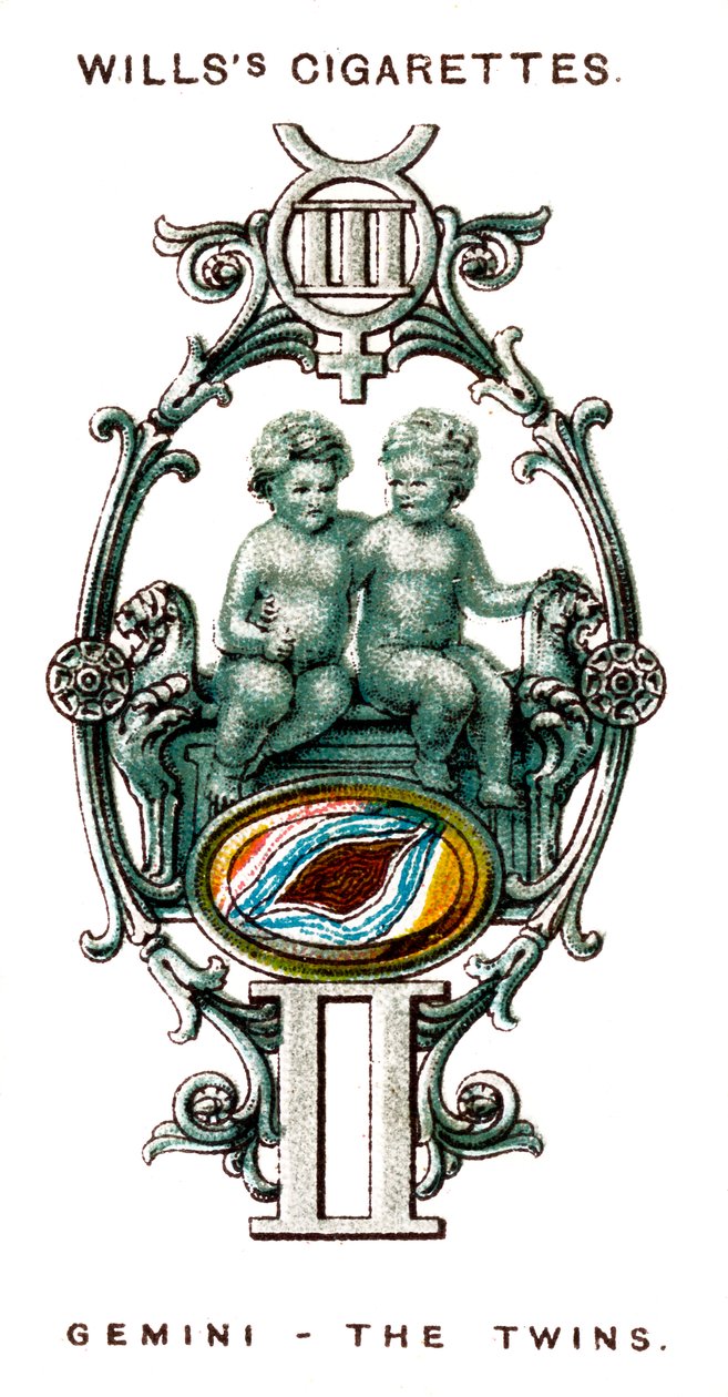 Gemini, The Twins, 1923 by Unbekannt