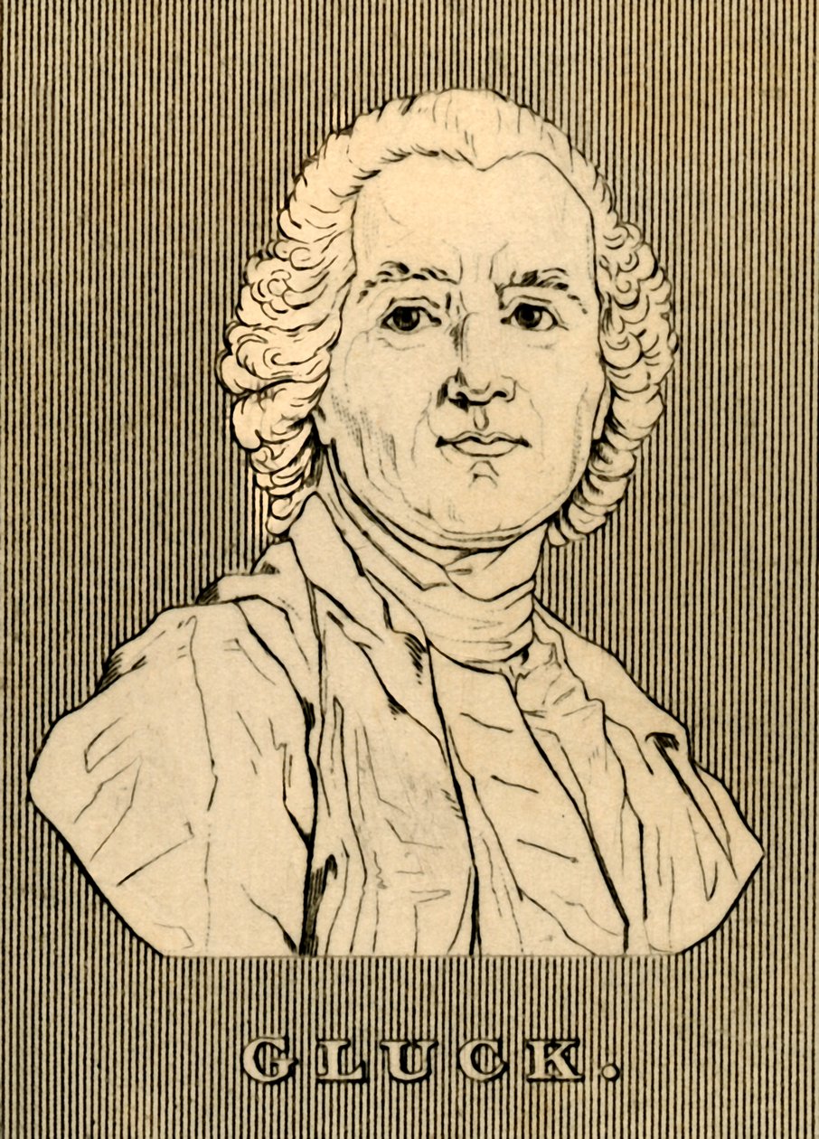 Gluck, 1714-1787 by Unbekannt