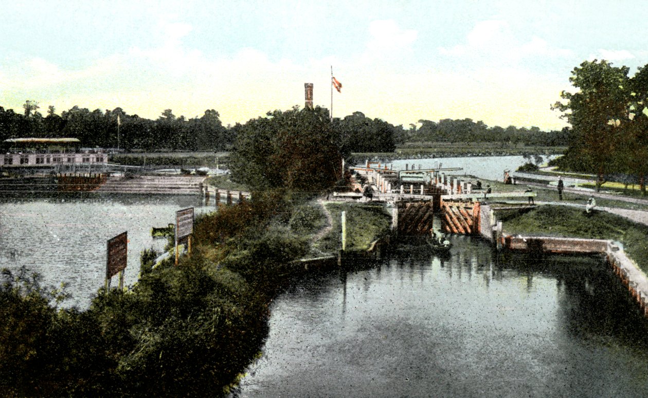 Goring Lock, Oxfordshire by Unbekannt