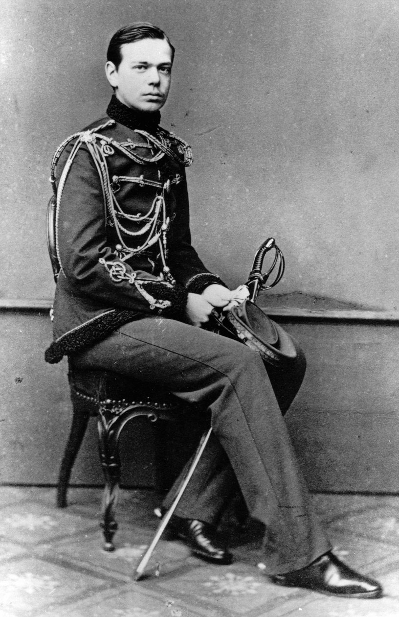 Grand Duke Alexander Alexandrovich of Russia by Unbekannt