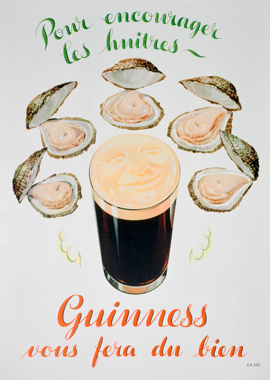 Guinness advert by Unbekannt