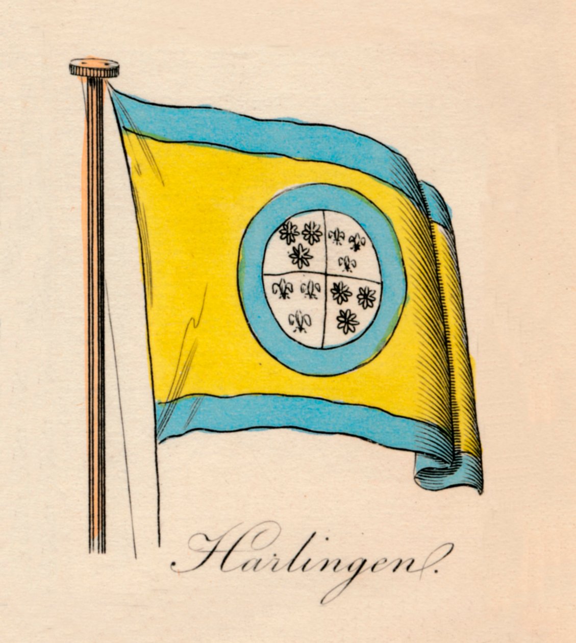 Harlingen, 1838 by Unbekannt