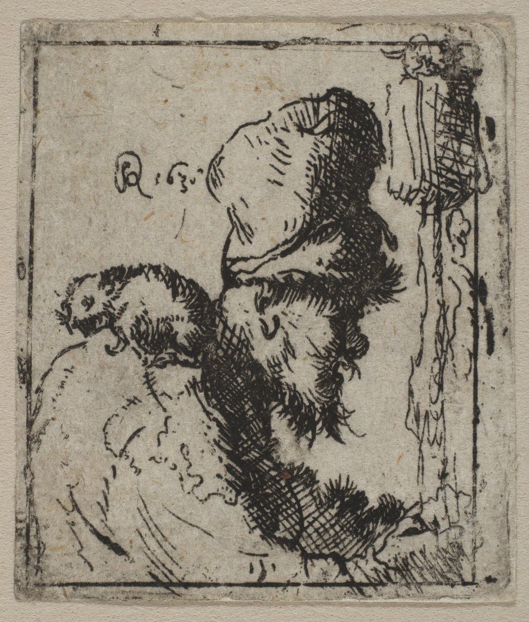 Head of a Rat Catcher by Unbekannt