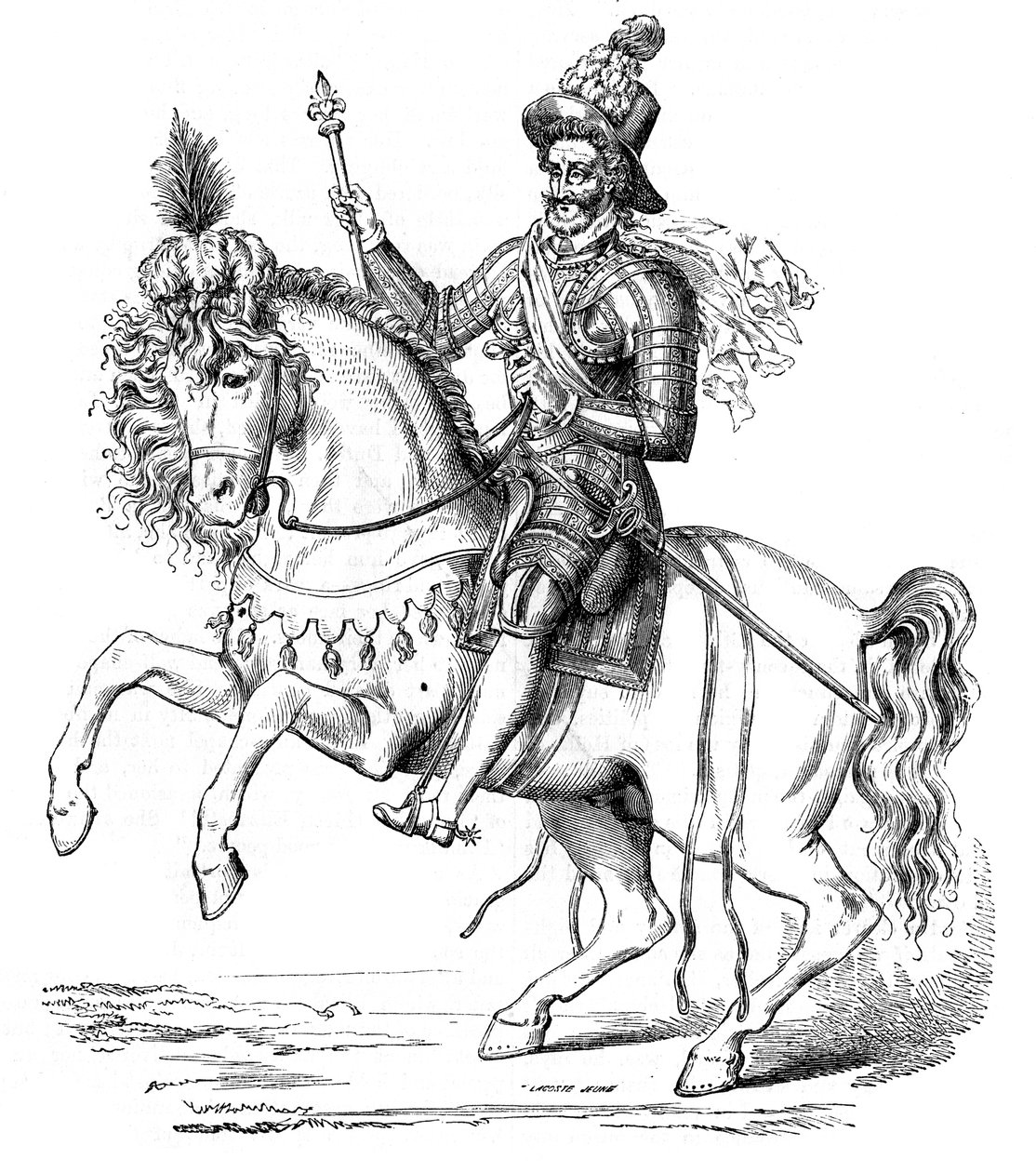 Henry IV, King of France by Unbekannt