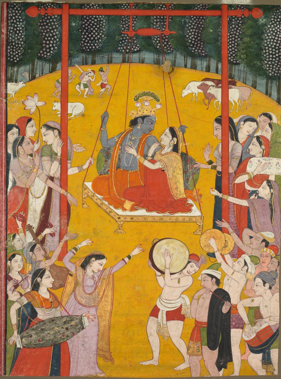 Hindola Raga, c. 1790-1800 by Unbekannt