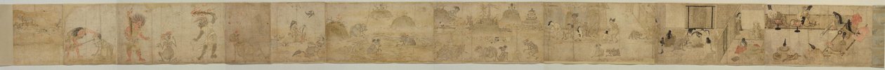 Hungry Ghosts Scroll by Unbekannt