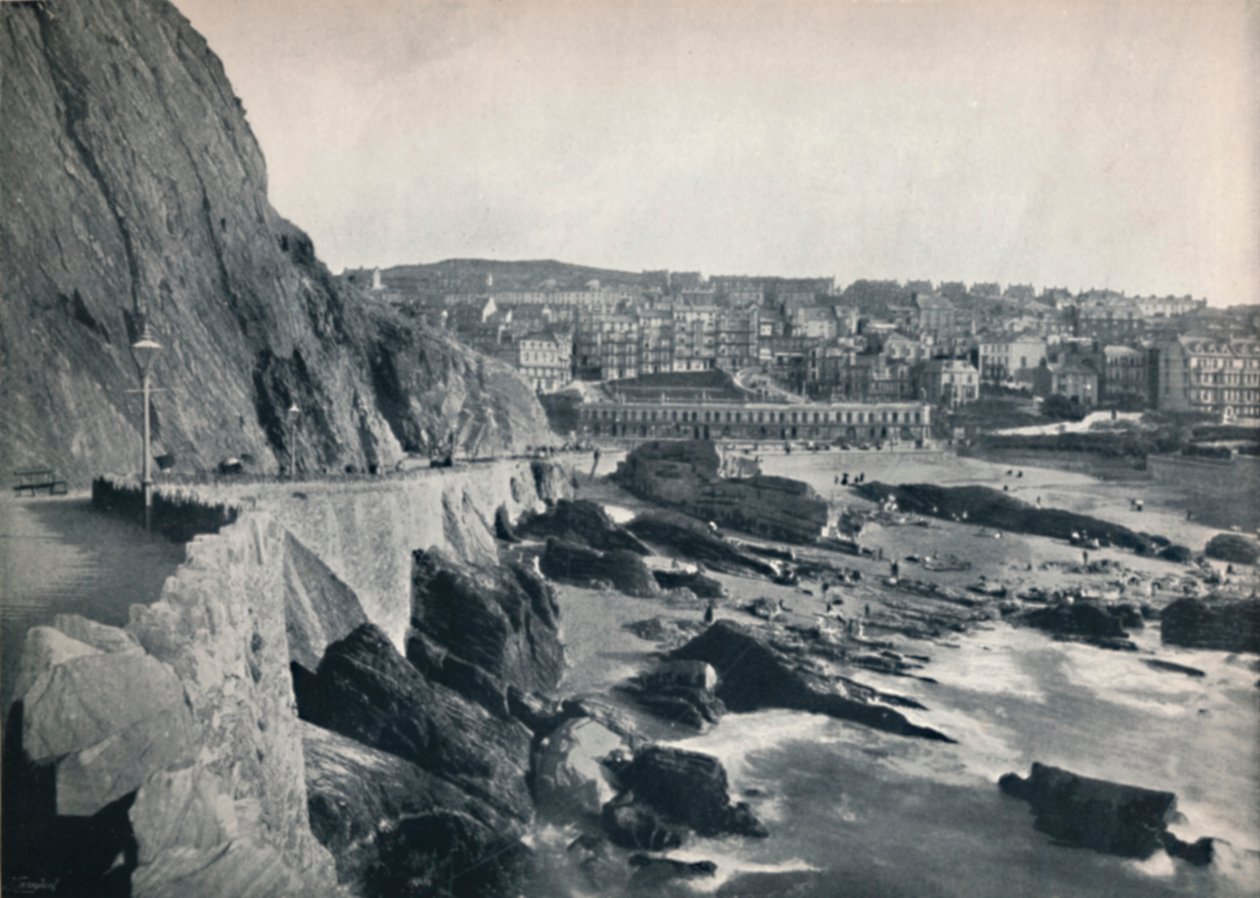 Ilfracombe - General View, Showing Capstone Parade, 1895 by Unbekannt