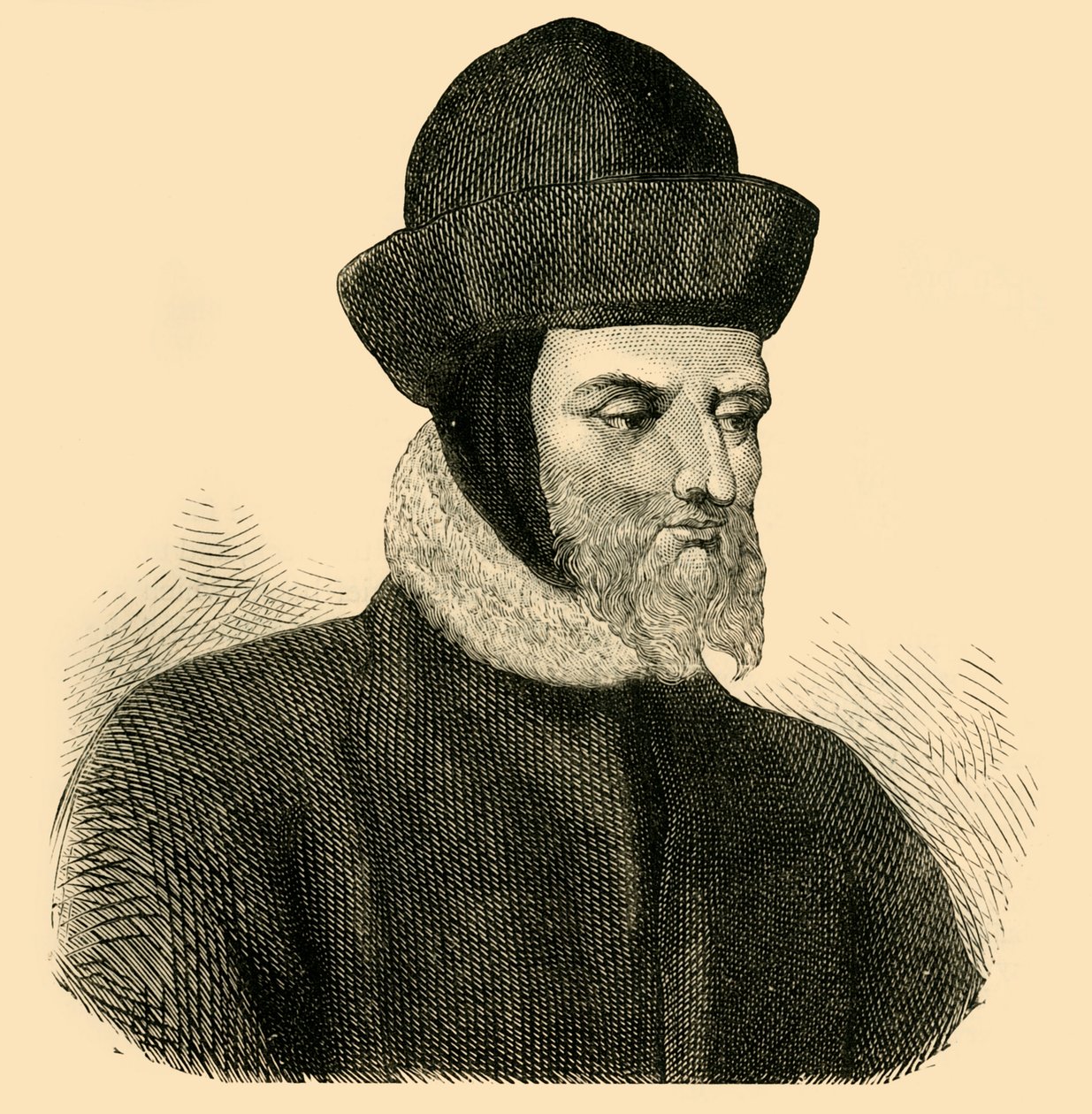 John Gower, c1878 by Unbekannt