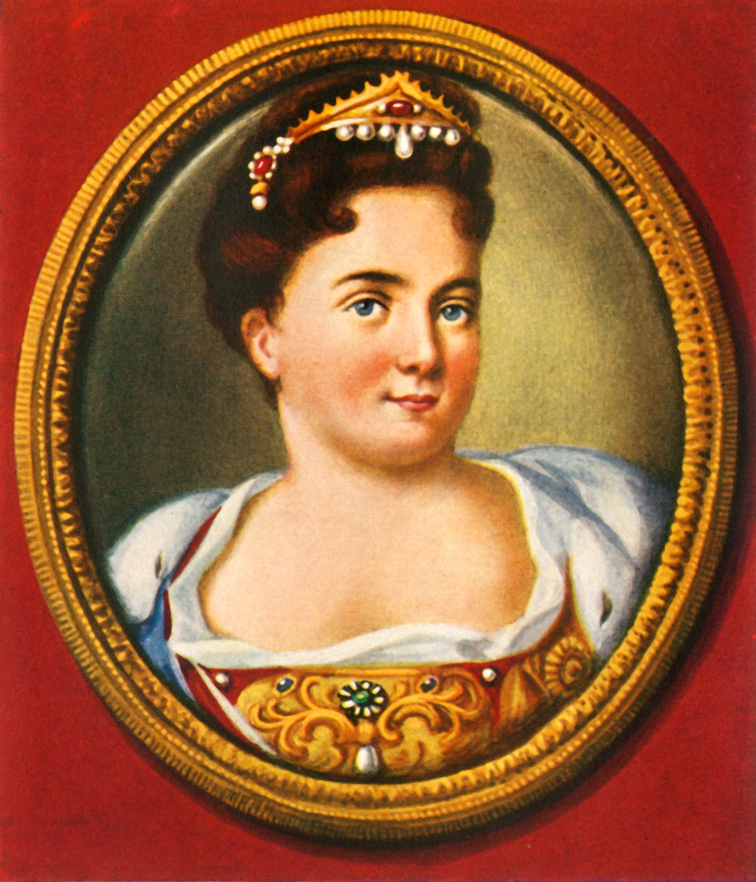 Katharina I by Unbekannt