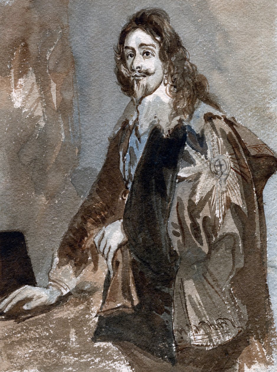King Charles I 1600-1649 by Unbekannt