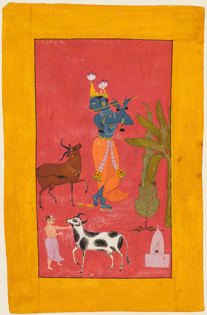 Krishna Fluting by Unbekannt