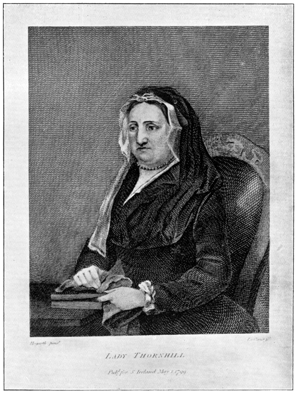 Lady Thornhill, 1799 by Unbekannt