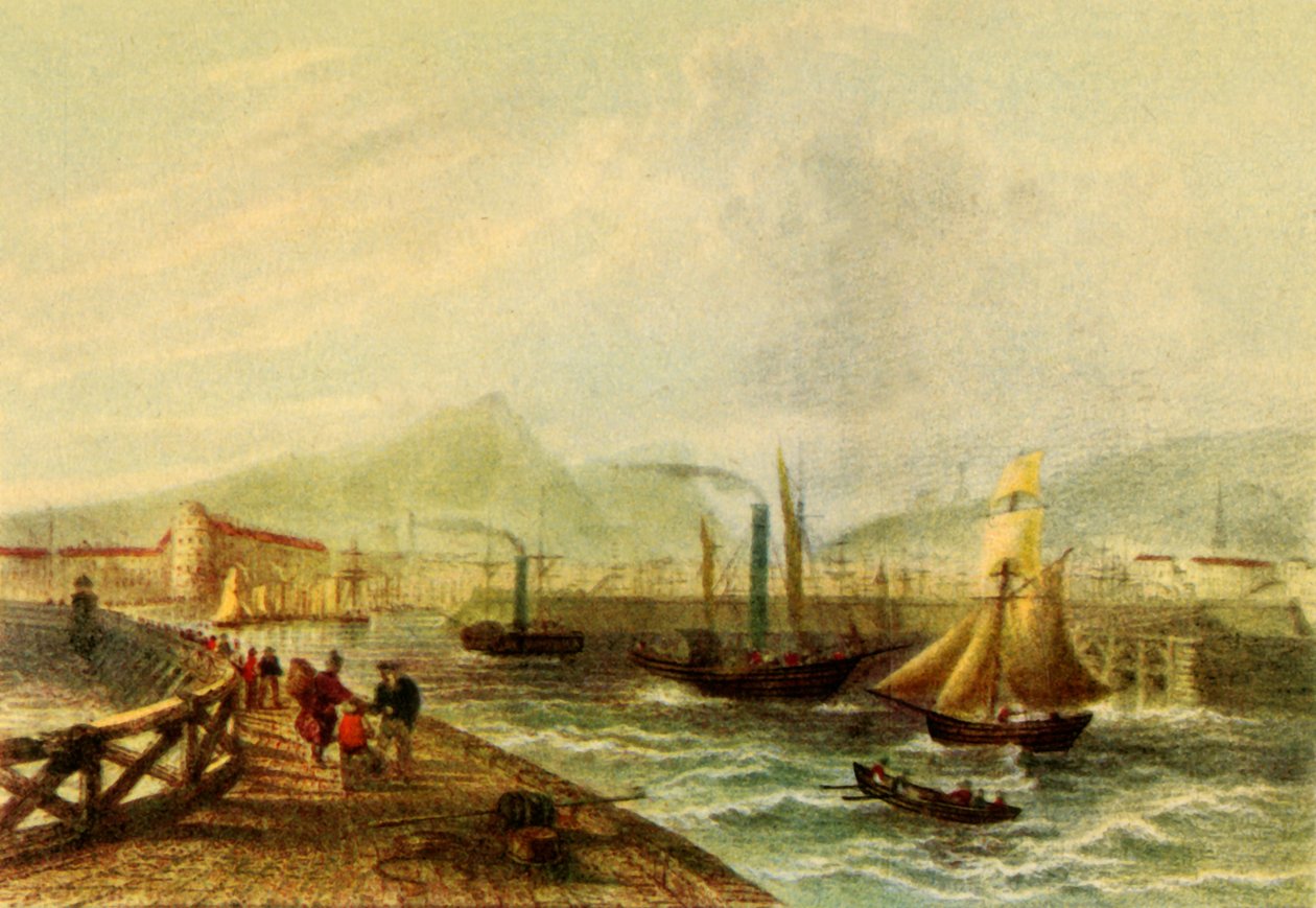 Leith Harbour by Unbekannt