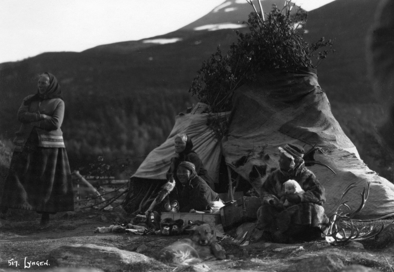 Local Women, Lyngen, Northern Norway by Unbekannt